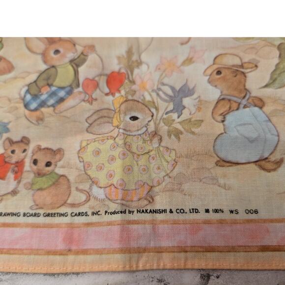Drawing Board Hankie with Animals/Woods - Picture 5 of 13